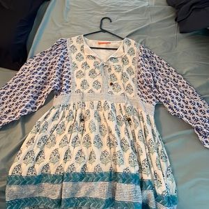 Oliphant balloon sleeve mini dress. Size L. Worn once.